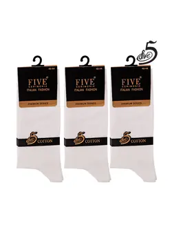 جوراب مردانه ساق دار فایو مدل 1591591 پک سه تایی