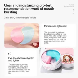 پچ چشم کلاژن و هیالورونیک اسید دو رنگ - Hyaluronic Acid Eye Mask Collagen