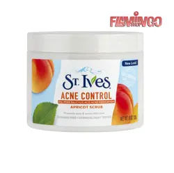 اسکراب ضدآکنه با عصاره زردآلو سینت ایوز (اصل) St. Ives Acne-Control Apricot Scrub