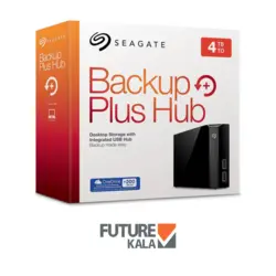 هارد اکسترنال سیگیت مدل Backup Plus Hub Desktop ظرفیت 4 ترابایت