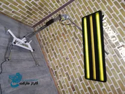 پنل نور ایستاده صافکاری طرح آمریکایی نوین مدل NT-PTA01