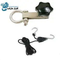 گیره استیل پیچی صافکاری گلگیر خودرو مدل CRT-Fender Inner Side Fixing Clip