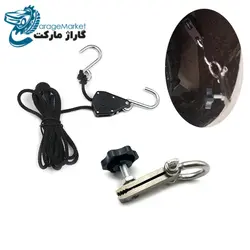 گیره استیل پیچی صافکاری گلگیر خودرو مدل CRT-Fender Inner Side Fixing Clip
