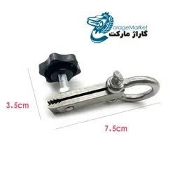 گیره استیل پیچی صافکاری گلگیر خودرو مدل CRT-Fender Inner Side Fixing Clip