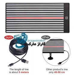پنل نور LED پرتابل USB صافکاری لمسی سوپر پی دی آر مدل سفید خطی