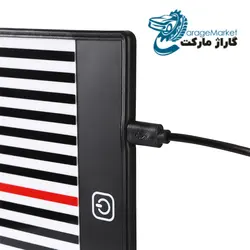 پنل نور LED پرتابل USB صافکاری لمسی سوپر پی دی آر مدل سفید خطی