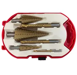 مته کاجی هرمی و برش 6 پارچه حرفه ای مدل MTKH-9900