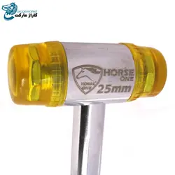 چکش فیبری صافکاری بدون رنگ سایز 25 میلی متر