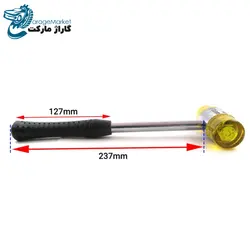 چکش فیبری صافکاری بدون رنگ سایز 35 میلی متر