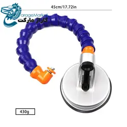 پایه مفصلی وکیومی قاپکی پنل نور صافکاری مدل 4.5 اینچ