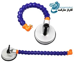 پایه مفصلی وکیومی قاپکی پنل نور صافکاری مدل 4.5 اینچ