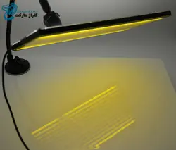 پنل نور LED پرتابل USB صافکاری بدون رنگ سوپر پی دی آر مدل زرد خطی