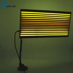 پنل نور LED پرتابل USB صافکاری بدون رنگ سوپر پی دی آر مدل زرد خطی