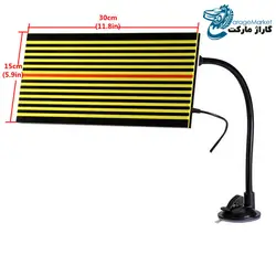 پنل نور LED پرتابل USB صافکاری بدون رنگ سوپر پی دی آر مدل زرد خطی