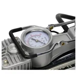 پمپ باد فندکی خودرو دو سیلندر ادون با لوازم و کیف مدل EDON 102-8‎