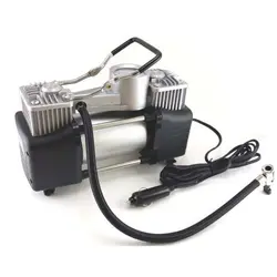 پمپ باد فندکی خودرو دو سیلندر ادون با لوازم و کیف مدل EDON 102-8‎