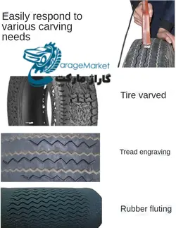 دستگاه آج زن لاستیک آج زن تایر خودرو 350 وات مدل TEM-350W-Y9899