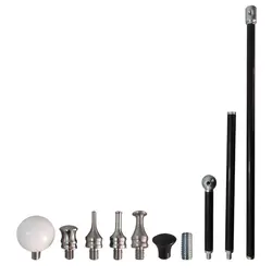 چکش سه تیکه فوق حرفه ای بلند کربن 7 پارچه صافکاری بدون رنگ مدل AS-PDR5234