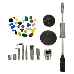 وکیوم مکش دستی و ضربه زن صافکاری همراه با سری و چسبونک 28 عددی مدل PDR-YP99