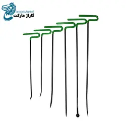 میله صافکاری 55 پارچه 4 دسته گردان طرح آمریکایی A-1 مدل 55pcs-4rot