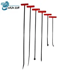 میله صافکاری 55 پارچه 4 دسته گردان طرح آمریکایی A-1 مدل 55pcs-4rot