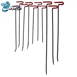 میله صافکاری 55 پارچه 5 دسته گردان طرح سوئدی اوگوز مدل OG-SWD-55-5