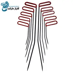 میله صافکاری 55 پارچه 5 دسته گردان طرح سوئدی اوگوز مدل OG-SWD-55-5