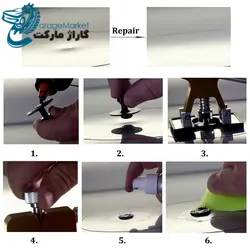 انبر قری کش تگرگ کش فلزی صافکاری پایه ثابت WHDZ