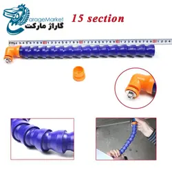 پایه پمپی مفصلی صافکاری مدل 4.5 اینچ همراه با سری توپی 360 درجه