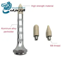 قلم نیش خوابان سه سر صافکاری بدون رنگ تایوان مدل GM-GHT02