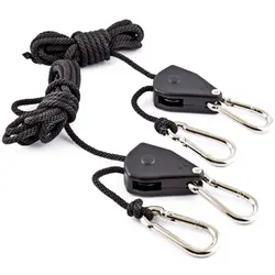طناب جغجغه 2 عددی قابل تنظیم صافکاری مدل Rope Ratchet Hanger 1/8in