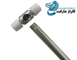 چکش کربن سر پیچی دو سر تفلون صافکاری بدون رنگ