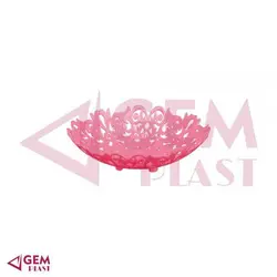 سبد سبزی گرد معرق کوچک کد 4884