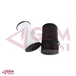 کش قرقره سفید مشکی