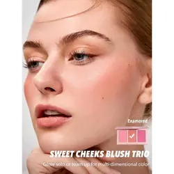 پالت رژگونه سه رنگ شیگلم - فروشگاه آرایشی و بهداشتی قرمزگلی