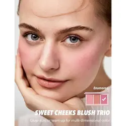 پالت رژگونه سه رنگ شیگلم - فروشگاه آرایشی و بهداشتی قرمزگلی