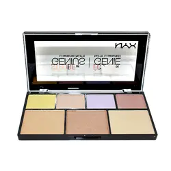 پالت هایلایتر nyx مدل Genius