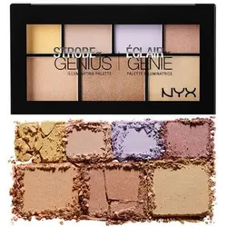 پالت هایلایتر nyx مدل Genius