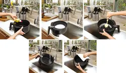 سرخ کن بلک اند دکر مدل AF400 / گارانتی 18 ماهه شرکتی