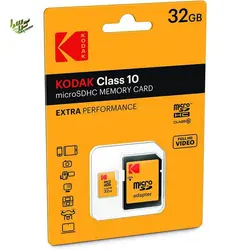 مموری میکرو اس دی پک دار KODAK ظرفیت 32 گیگابایت | مموری میکرو اس دی کداک |