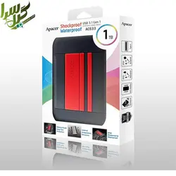 هارد اکسترنال اپیسر مدل AC633 ظرفیت ۱ ترابایت | هارد اکسترنال اپیسر ظرفیت ۱ ترابایت |