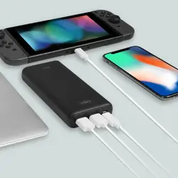 شارژر همراه سیلیکون پاور ظرفیت 20000 میلی آمپر ساعت مدل C20QC | گیل سرا