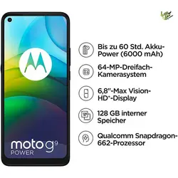 گوشی موبایل موتورولا مدل Moto G9 Power | گیل سرا |