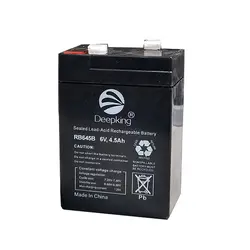 خرید و قیمت باتری لید اسید دیپکینگ 6 ولت 4.5 آمپر | جی لایت