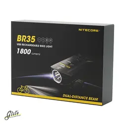 چراغ دوچرخه نایتکر Nitecore BR35 | فروشگاه اینترنتی جی لایت