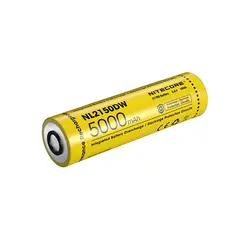 باتری 21700 لیتیوم یون NL2150DW نایتکر 5000 میلی آمپر | فروشگاه اینترنتی جی لایت