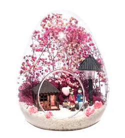 باغ عشق صورتی با نور تراریوم(ترکیه)