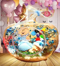 تراریوم سیب روشن گیفت نوزاد پسر (ترکیه)