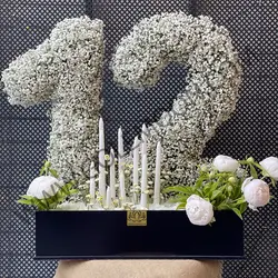 باکس گل عدد 12