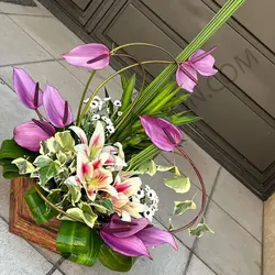 سبد گل آلاری